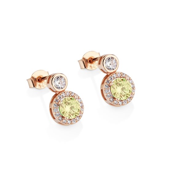 Orecchini Marcello Pane Donna in Argento Zirconia ORDV 112 - ORDV 112